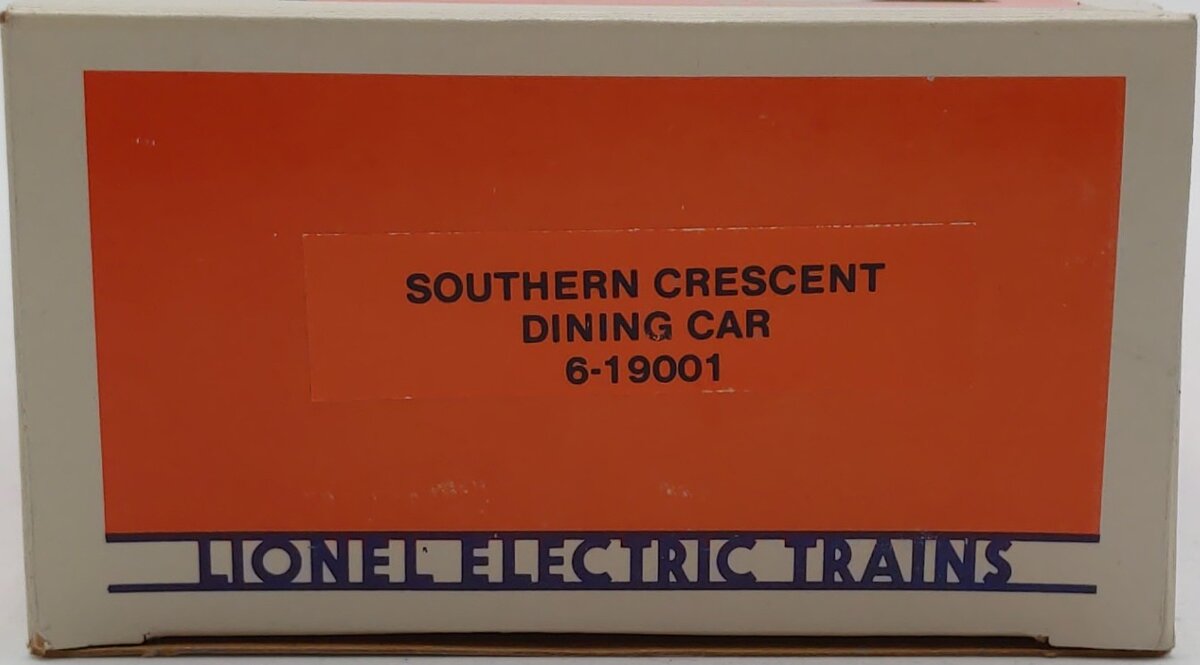 Lionel 6-19001 O Gauge Southern Crescent Limited Dining Car #19001 NIB