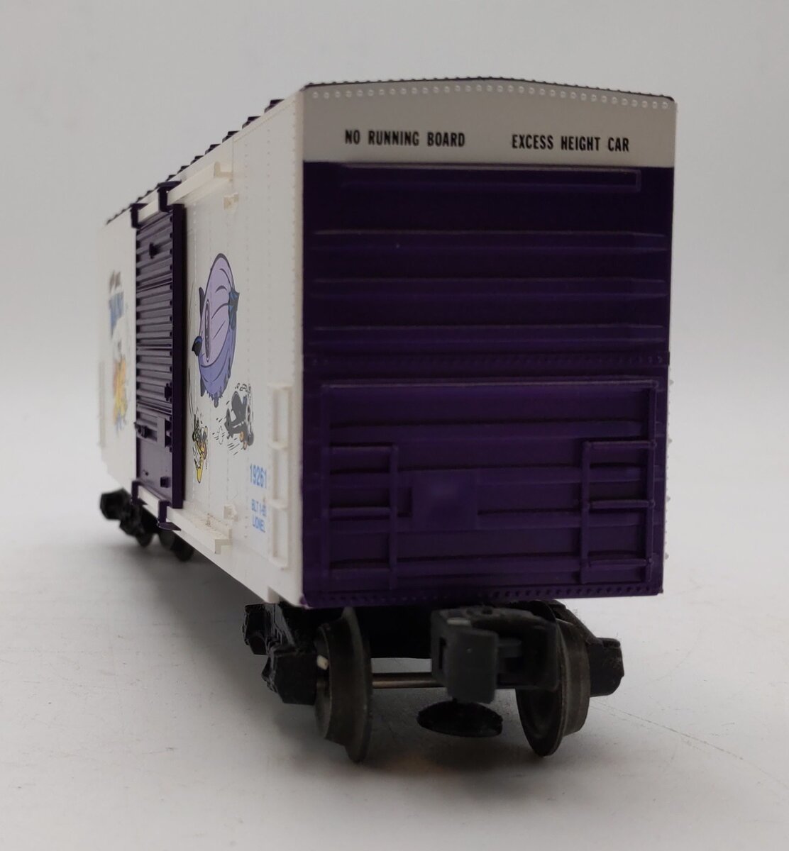 Lionel 6-19261 O Gauge Disney Perils of Mickey Hi-Cube Boxcar LN/Box
