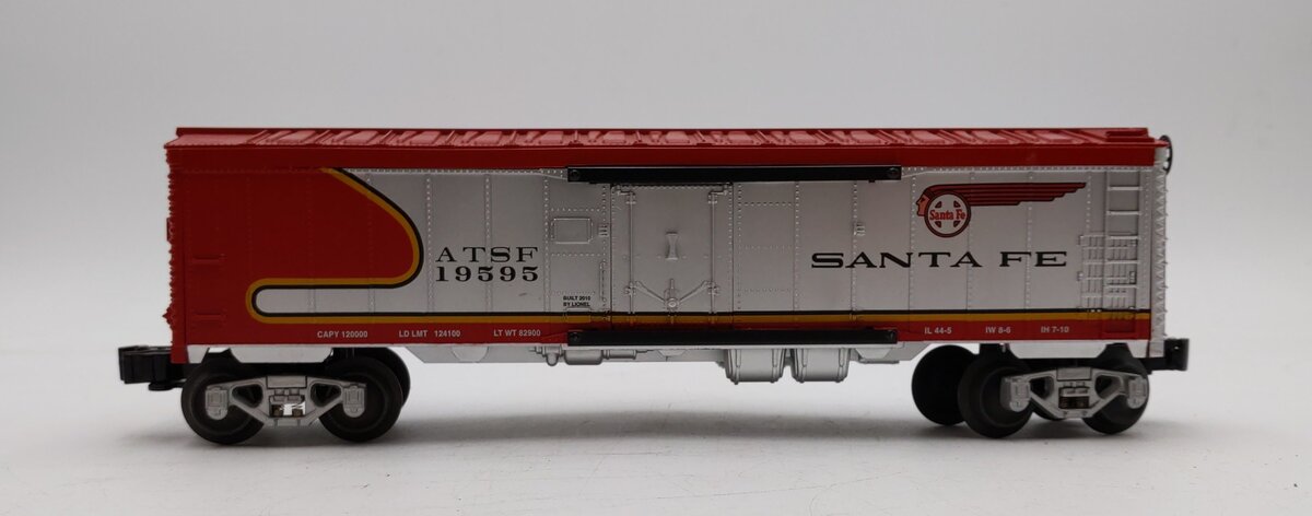 Lionel 6-19595 O Gauge ATSF Warbonnet Reefer Car EX/Box