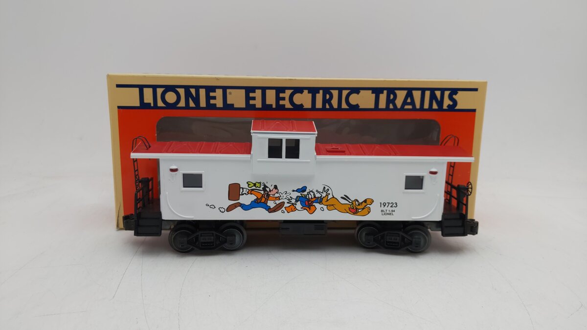 Lionel 6-19723 O Disney Extended Vision Caboose EX/Box