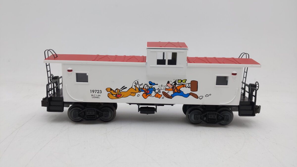 Lionel 6-19723 O Disney Extended Vision Caboose EX/Box