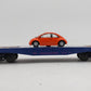 Lionel 6-19444 O Gauge Peace Auto Sales Flatcar with Volkswagen Bug EX/Box