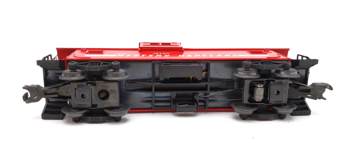 Lionel 6-19704 O Gauge Western Maryland Extended Vision Caboose w/Smoke EX/Box