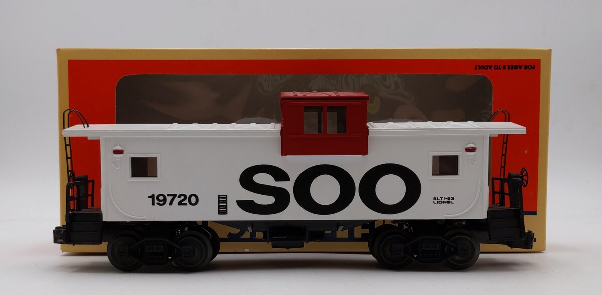 Lionel 6-19720 O Gauge Soo Line Extended Vision Caboose LN/Box