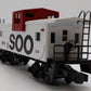 Lionel 6-19720 O Gauge Soo Line Extended Vision Caboose LN/Box
