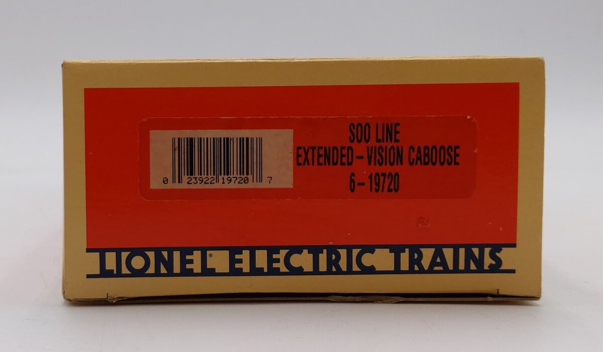 Lionel 6-19720 O Gauge Soo Line Extended Vision Caboose LN/Box