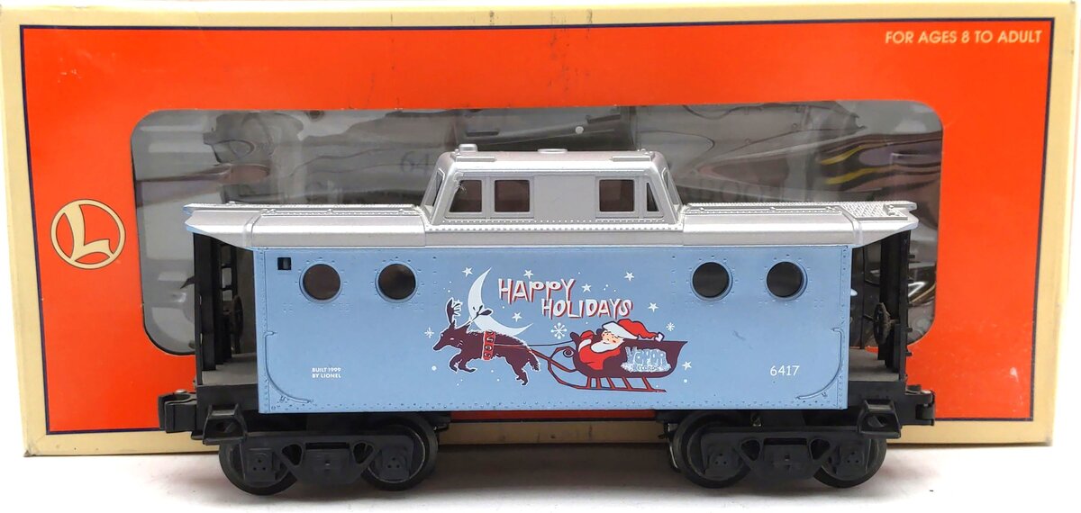 Lionel 6-19781 Vapor Records Holiday Porthole Caboose EX/Box