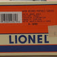 Lionel 6-19781 Vapor Records Holiday Porthole Caboose EX/Box