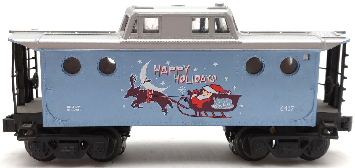 Lionel 6-19781 Vapor Records Holiday Porthole Caboose EX/Box