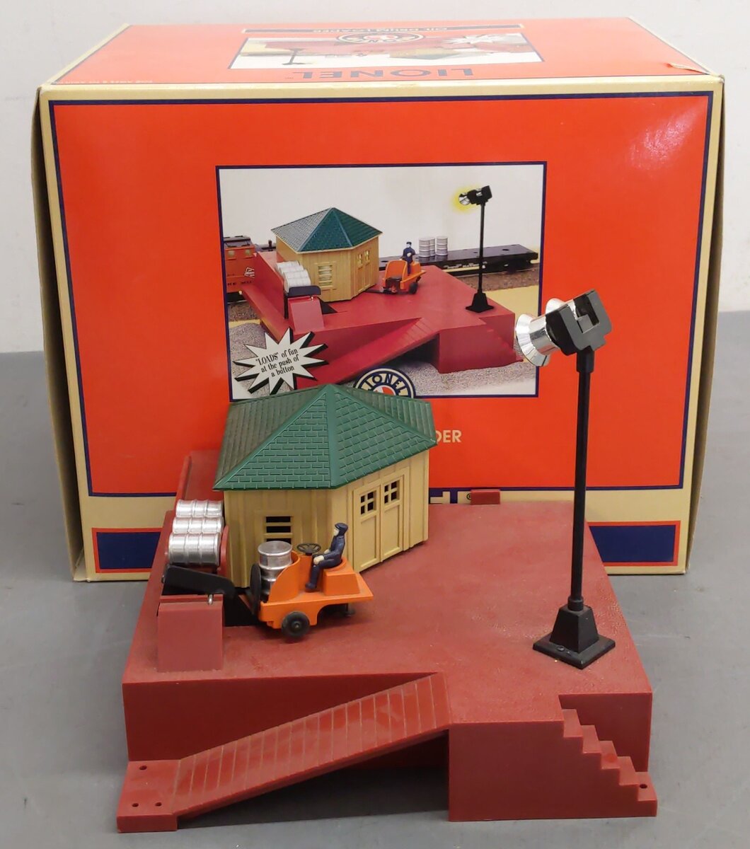 Lionel 6-22997 O Operating Oil Drum Loader EX/Box