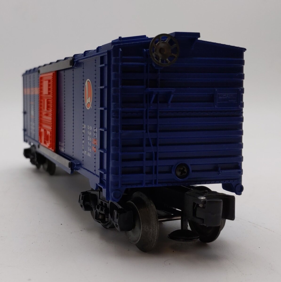 Lionel 6-19953 O Gauge LRRC Orange & Blue Lionel Boxcar #6464-97 LN/Box
