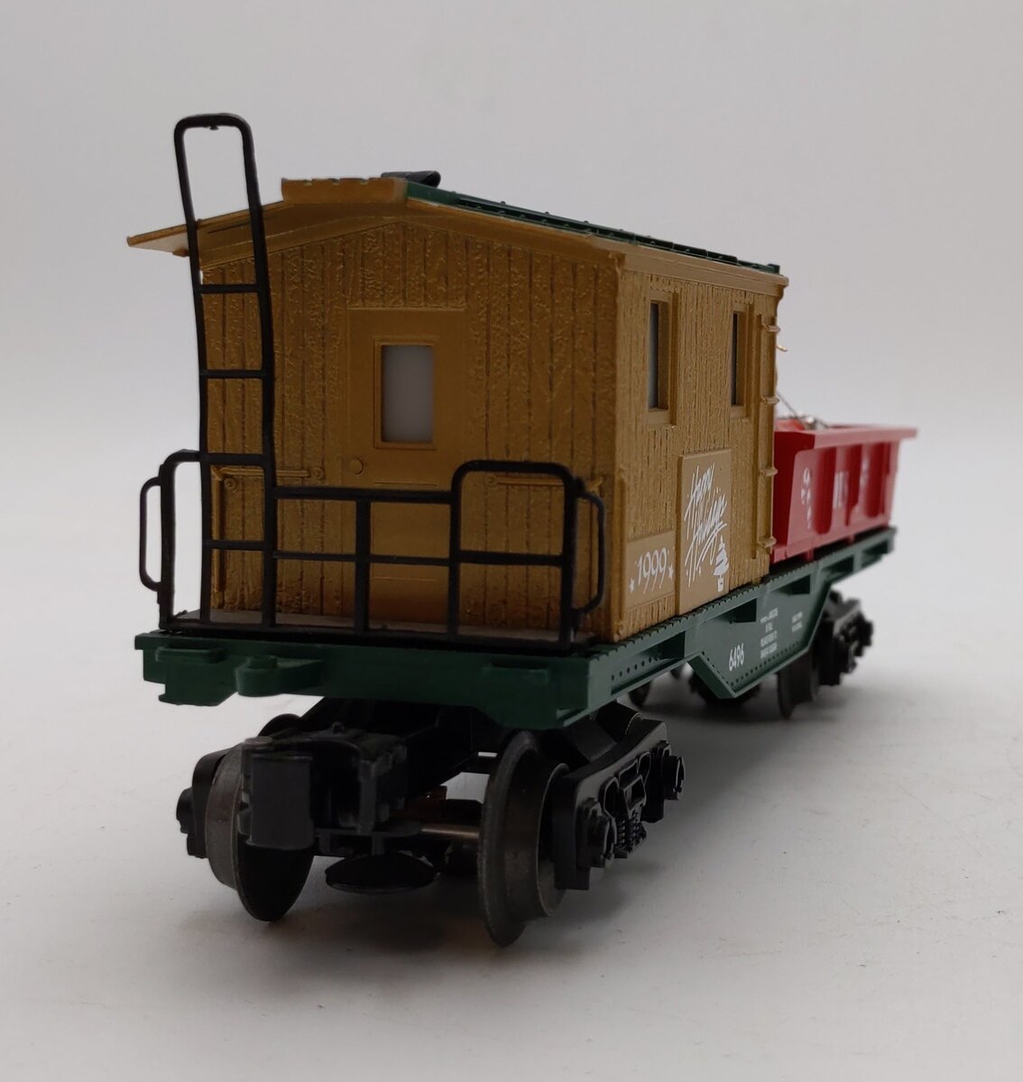 Lionel 6-26519 O Gauge Holiday Work Caboose #6496 EX/Box