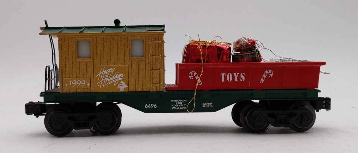 Lionel 6-26519 O Gauge Holiday Work Caboose #6496 EX/Box
