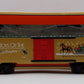 Lionel 6-26718 O Christmas Railsounds Boxcar EX/Box