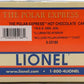 Lionel 6-25186 O Gauge The Polar Express Hot Chocolate Car VG/Box