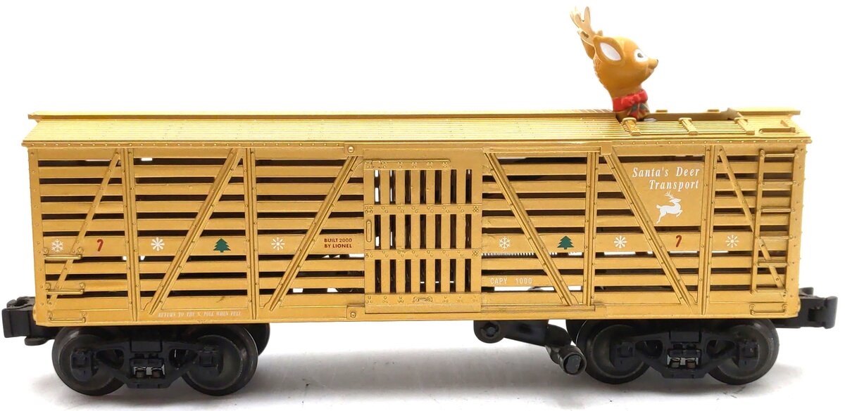 Lionel 6-26740 O Operating Reindeer Car LN/Box