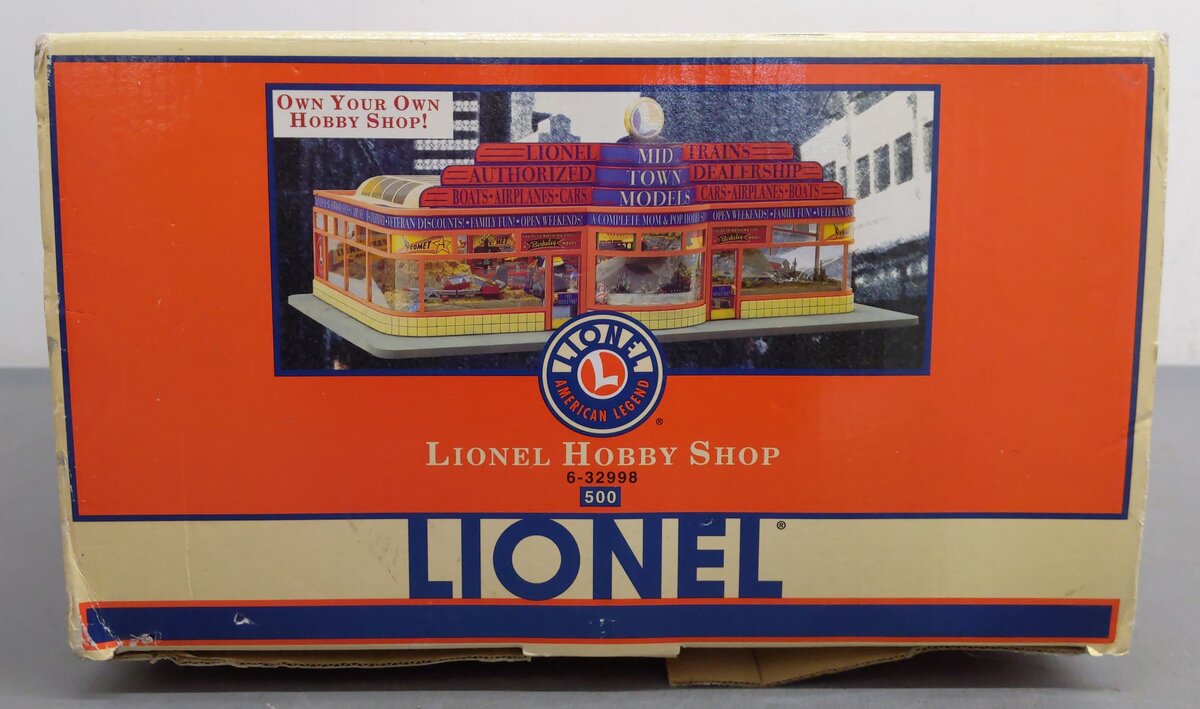 Lionel 6-32998 O Gauge Operating Hobby Shop EX/Box