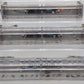 Lionel 6-29086 O Platinum Ghost Clear Shell Madison Passenger Cars (Set of 3) VG