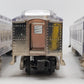 Lionel 6-29086 O Platinum Ghost Clear Shell Madison Passenger Cars (Set of 3) VG