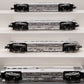 Lionel 6-29144 O Gauge Santa Fe 4-Car Aluminum Passenger Set VG/Box