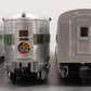Lionel 6-29144 O Gauge Santa Fe 4-Car Aluminum Passenger Set VG/Box