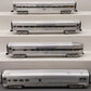 Lionel 6-29144 O Gauge Santa Fe 4-Car Aluminum Passenger Set VG/Box