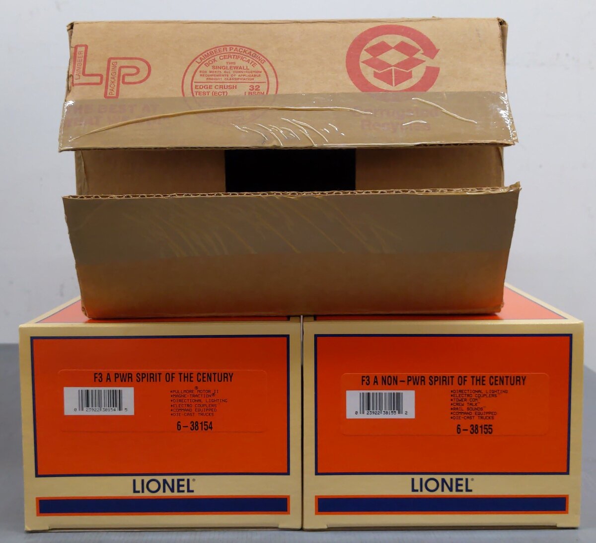 Lionel 6-38153 O Gauge Spirit of the Century Diesel Locomotive Set #1900/2000 EX/Box