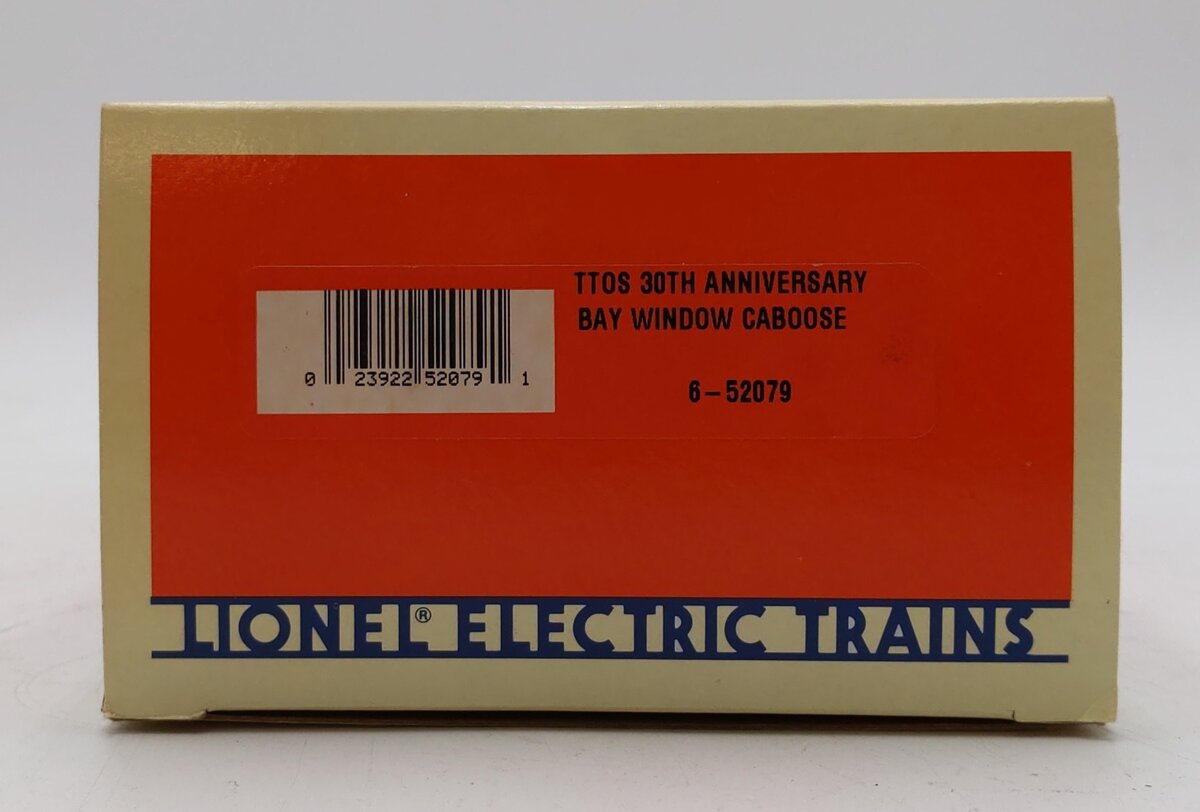 Lionel 6-52079 O Gauge TTOS 30th Anv. Southern Pacific Bay Window Caboose #1996 LN/Box