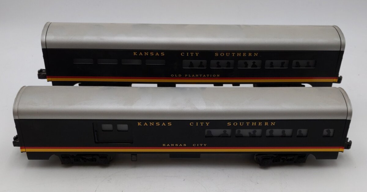 Lionel 6-39160 KCS Aluminum Passenger Car (Set of 2) LN/Box