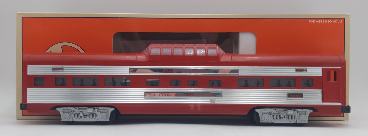 Lionel 6-29130 O Gauge Texas Special "J. Pickney Henderson" Vista Dome Car EX/Box