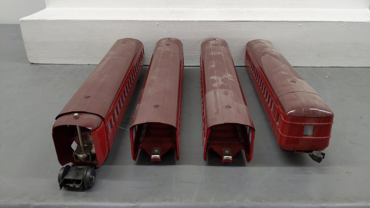 Lionel 6-51201 O Gauge Lionel Lines Rail Chief Passenger 4-Car Set EX/Box