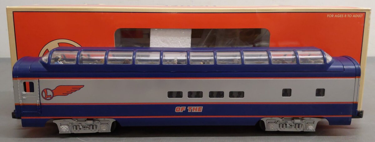 Lionel 6-39111 O Gauge Train of the Century Full Vista Dome Car #2 ("Of The") EX/Box