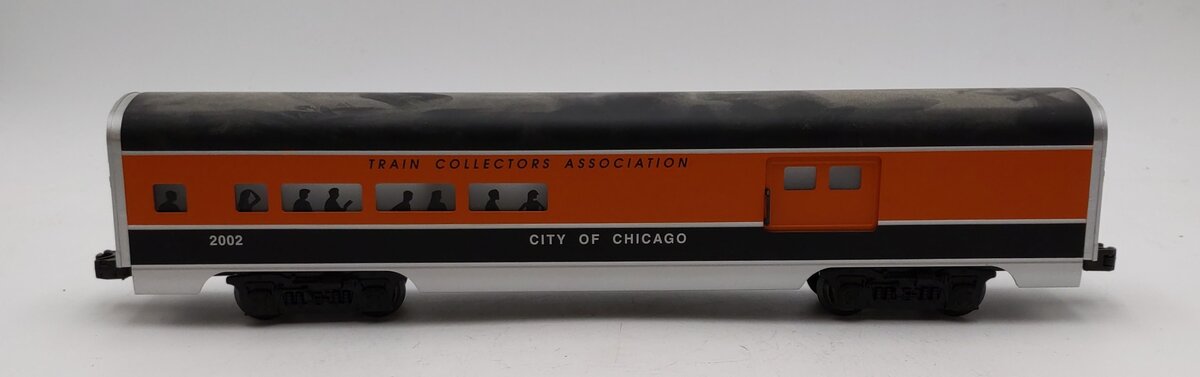 Lionel 6-52250 O Gauge TCA City of Chicago Aluminum Combination Car #2002 LN/Box