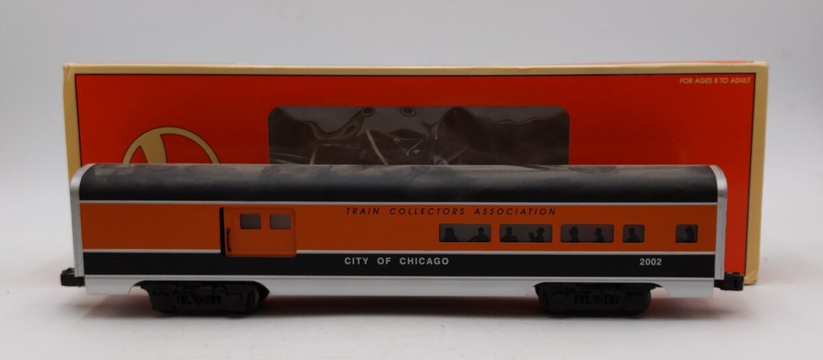 Lionel 6-52250 O Gauge TCA City of Chicago Aluminum Combination Car #2002 LN/Box