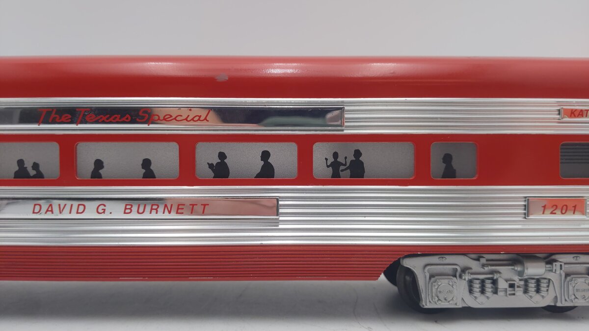 Lionel 6-29132 O Gauge Texas Special "David G. Burnett" Coach Car #1201 EX/Box