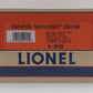 Lionel 6-29132 O Gauge Texas Special "David G. Burnett" Coach Car #1201 EX/Box