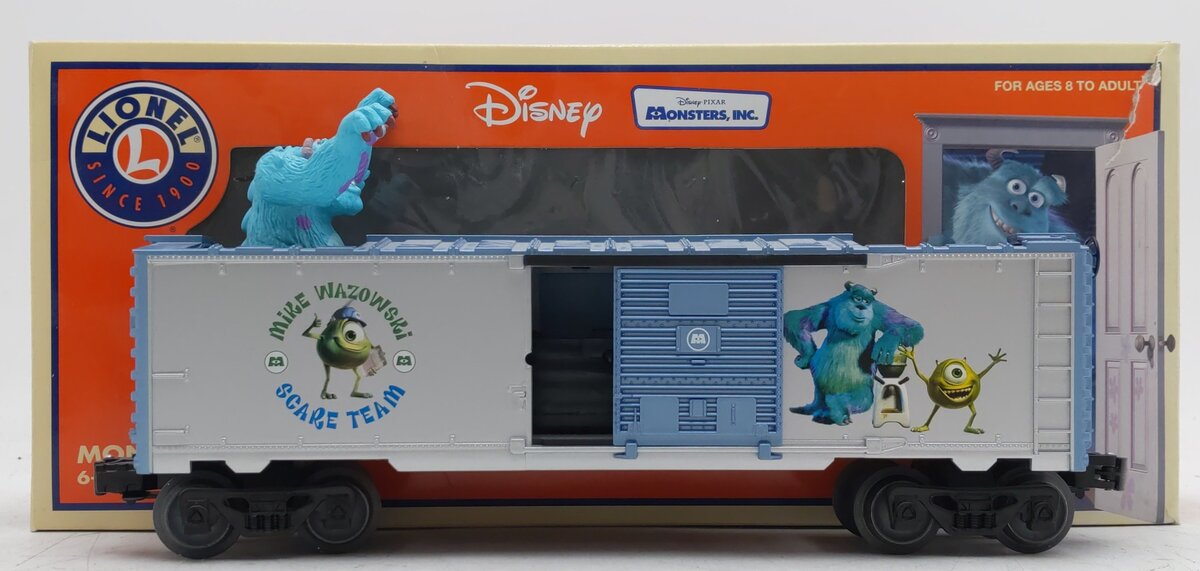 Lionel 6-36784 Disney Monsters Inc. Bobbing Head Boxcar VG/Box