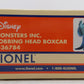 Lionel 6-36784 Disney Monsters Inc. Bobbing Head Boxcar VG/Box