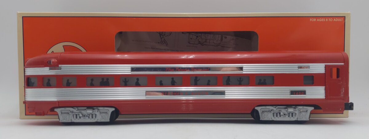 Lionel 6-29133 O Gauge Texas Special "Stephen F. Austin" Observation Car #1400 EX/Box