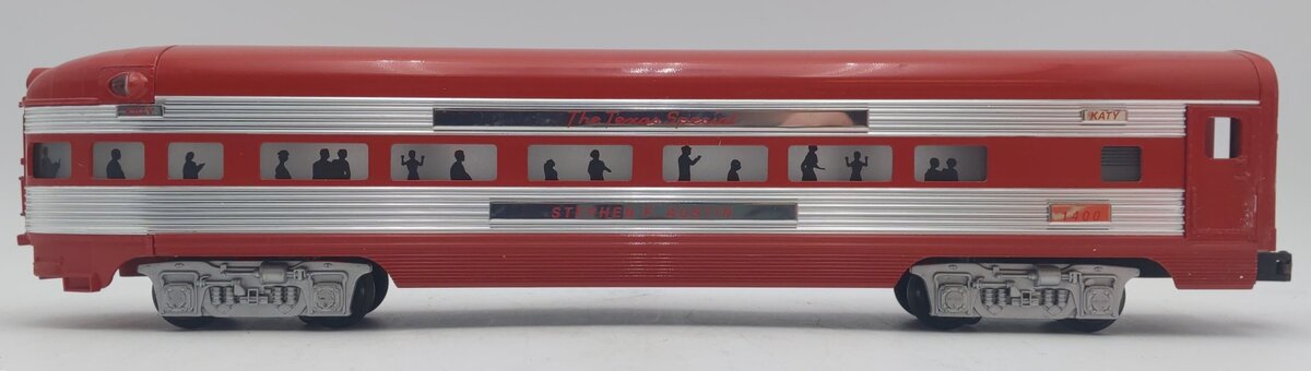 Lionel 6-29133 O Gauge Texas Special "Stephen F. Austin" Observation Car #1400 EX/Box