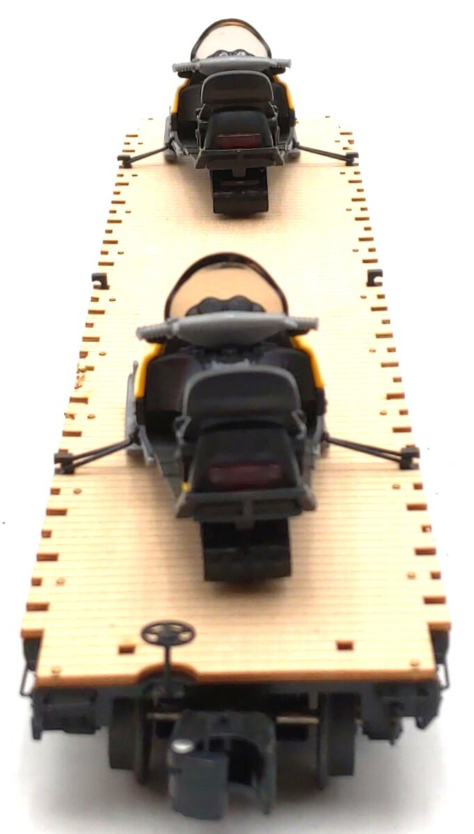 Lionel 6-52414 O Gauge TCA-2007 D&RGW PS-4 Flatcar with Snowmobile Load LN/Box