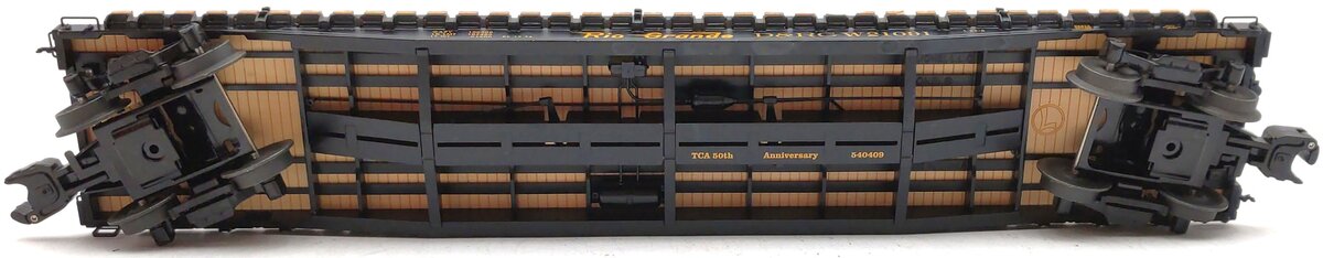 Lionel 6-52414 O Gauge TCA-2007 D&RGW PS-4 Flatcar with Snowmobile Load LN/Box