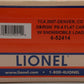 Lionel 6-52414 O Gauge TCA-2007 D&RGW PS-4 Flatcar with Snowmobile Load LN/Box