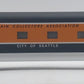 Lionel 6-52062 O Gauge TCA "City of Seattle" Skytop Observation Passenger Car EX/Box