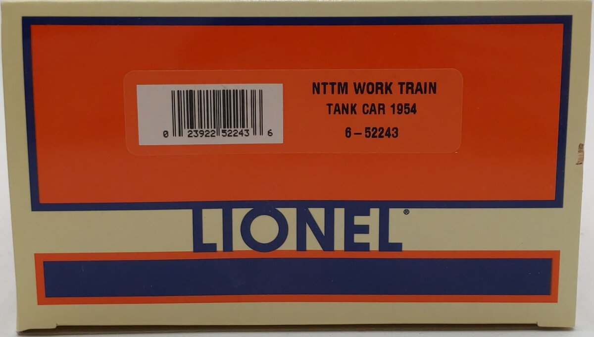 Lionel 6-52243 O Gauge TCA NTTM Single Dome Tank Car #1954 EX/Box