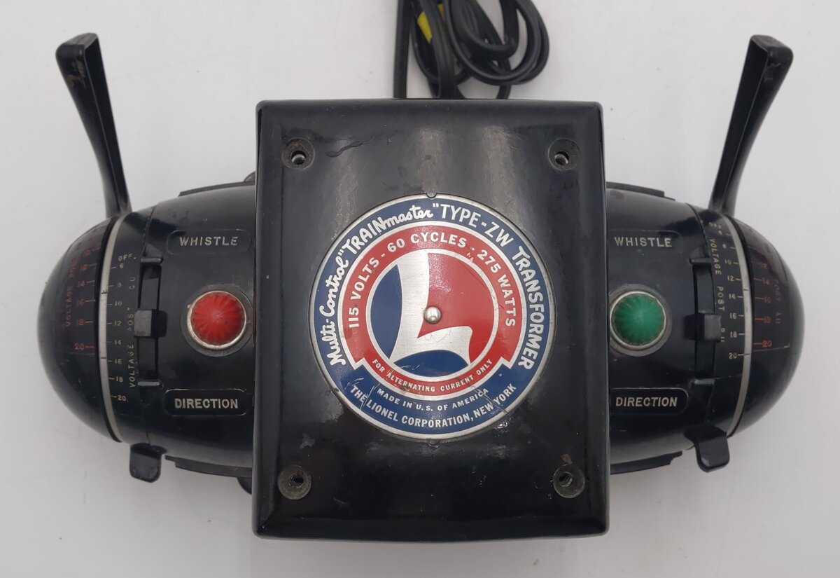 Lionel ZW Vintage O Gauge Trainmaster 275 Watt Transformer with Whistle