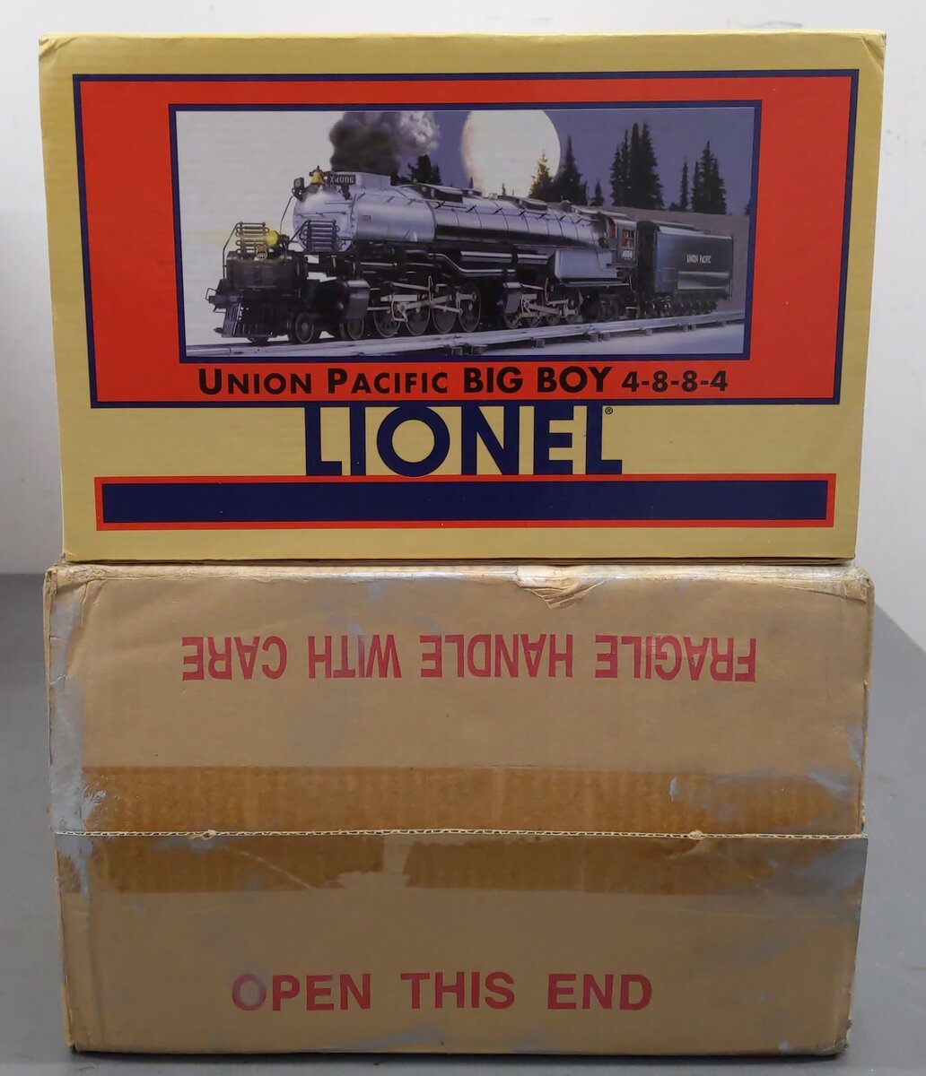Lionel 6-28029 O UP Big Boy 4-8-8-4 Articulated Steam Engine & Tender #4006 EX/Box