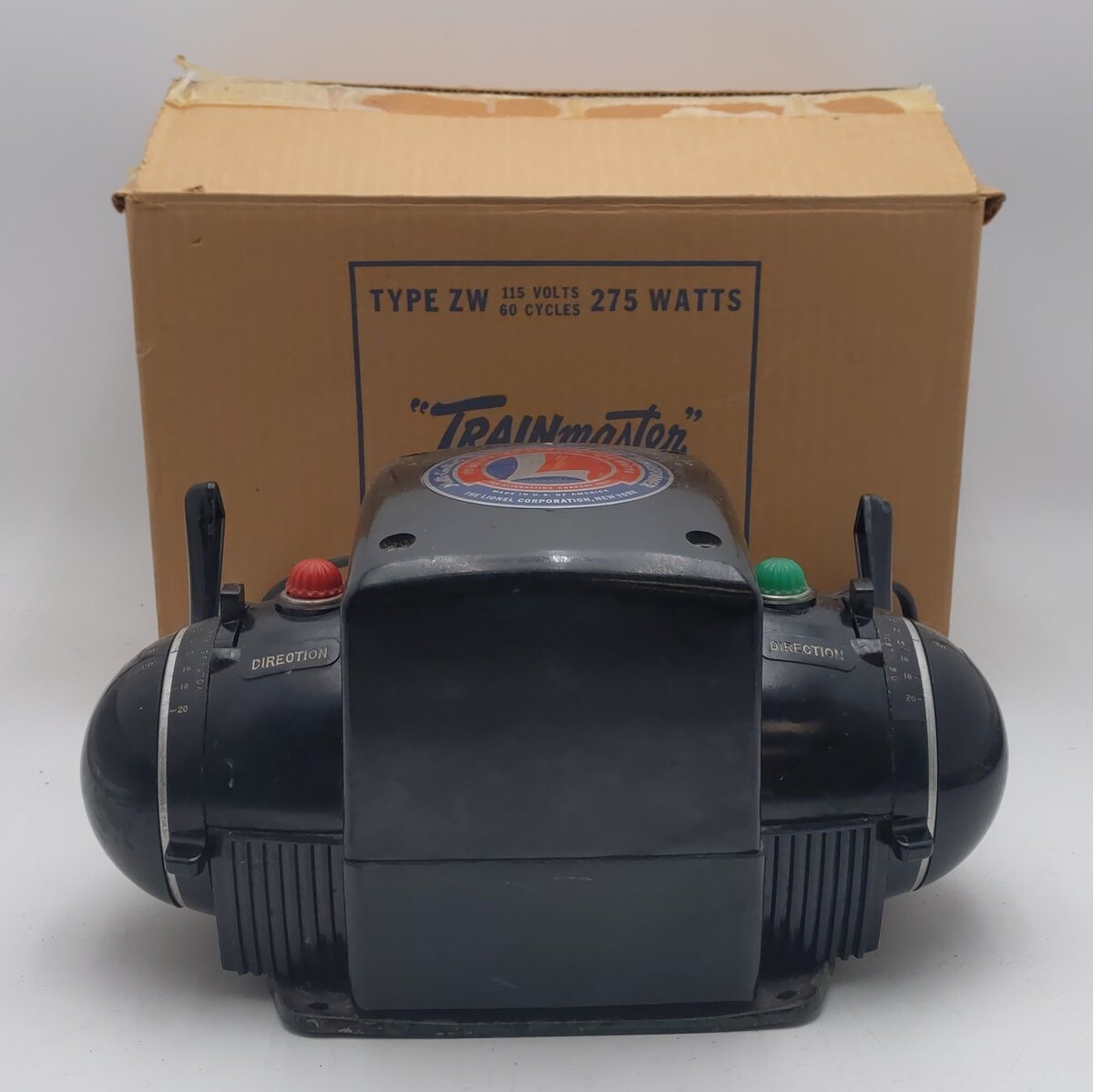 Lionel ZW Vintage O Gauge Trainmaster 275 Watt Transformer with Whistle/Box