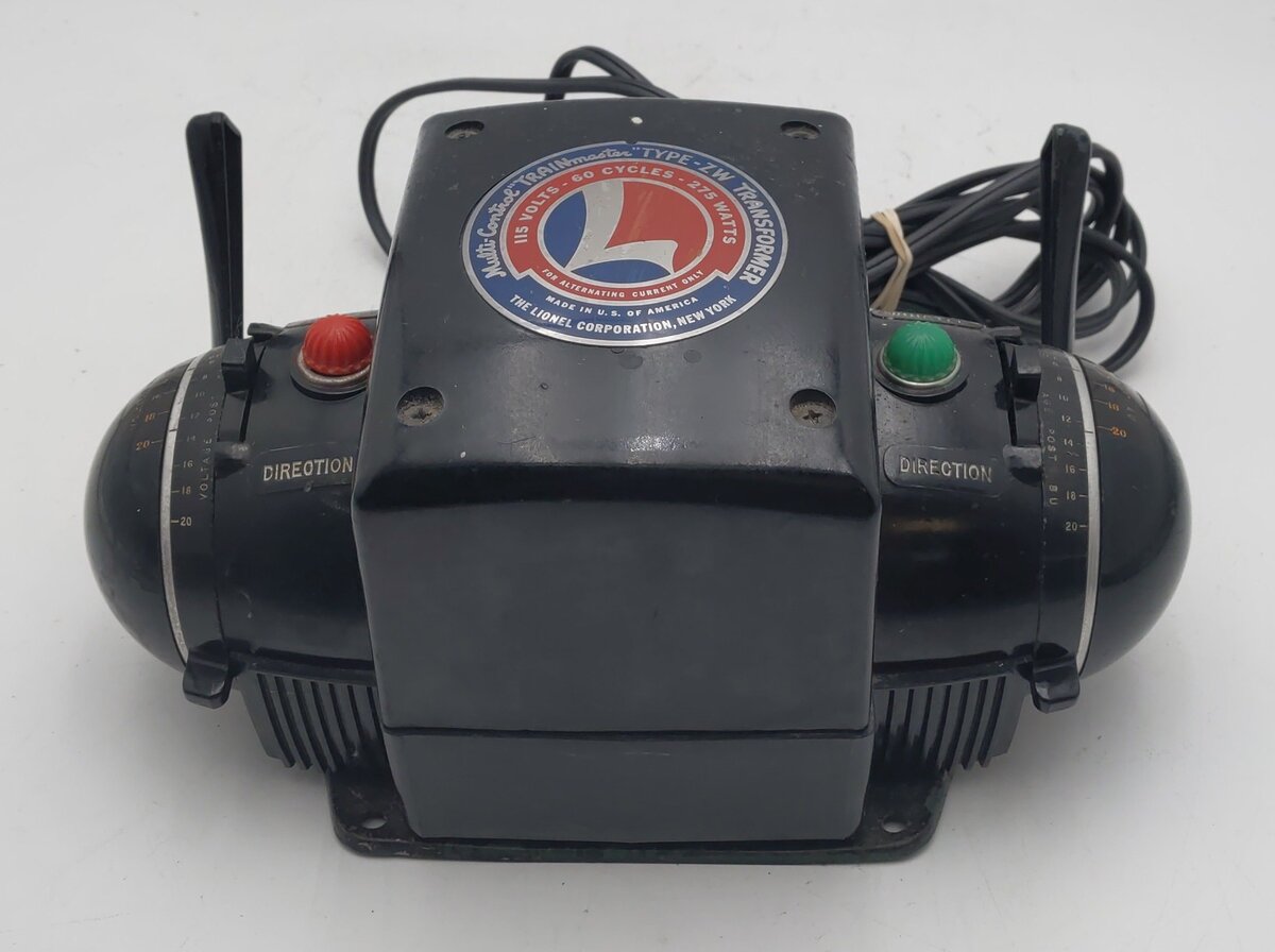 Lionel ZW Vintage O Gauge Trainmaster 275 Watt Transformer with Whistle/Box