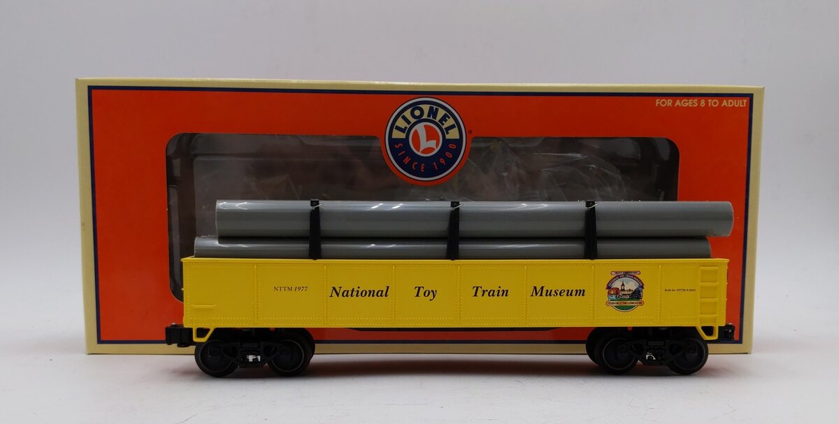 Lionel 6-52295 O Gauge National Toy Train Museum Work Train Gondola #1977 LN/Box